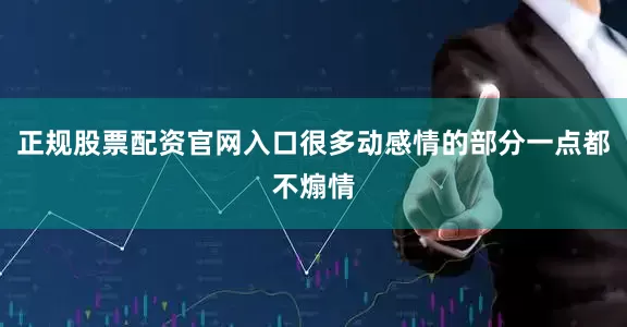 正规股票配资官网入口很多动感情的部分一点都不煽情